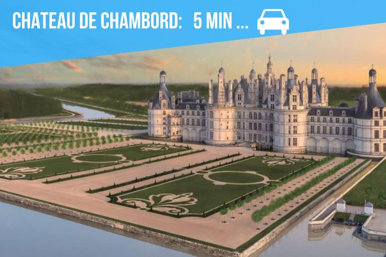 Caporizon-La Grange-Le Clos De Chambord Saint-Claude-de-Diray Exteriér fotografie